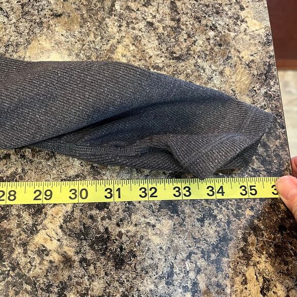 Alo Goddess Leggings Ribbed XS Berry Gray Yoga Pilates Medium - Picture 9 of 9